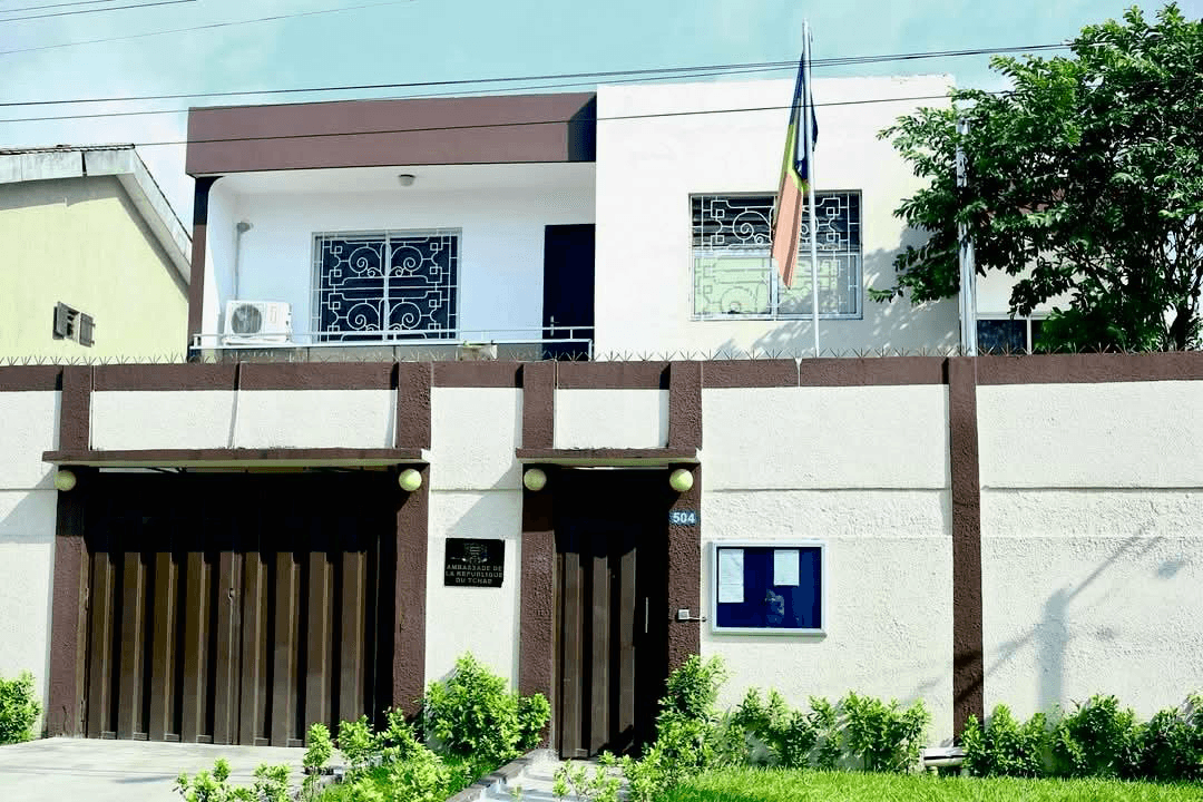 Façade de l'Ambassade du Tchad